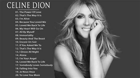 celine dion songs.